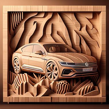 3D model Volkswagen Arteon (STL)